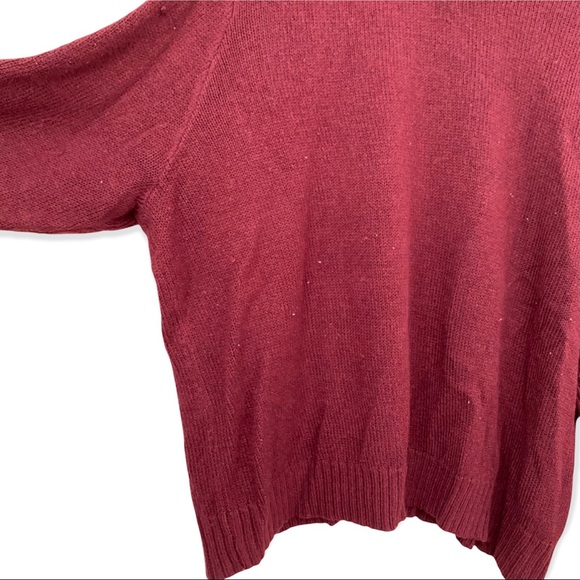 H&M Divided Red Knit Sweater - Picture 3 of 4